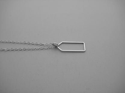 Tall House Geometric Necklace
