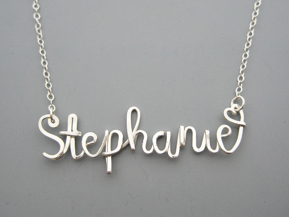 Whimsical Name Necklace